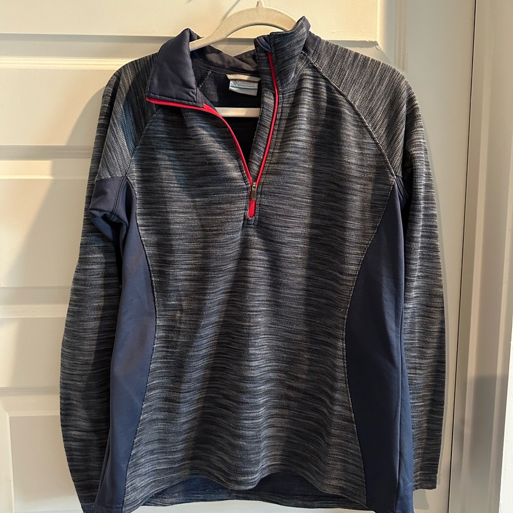 Columbia Women's Gray and Navy Jacket